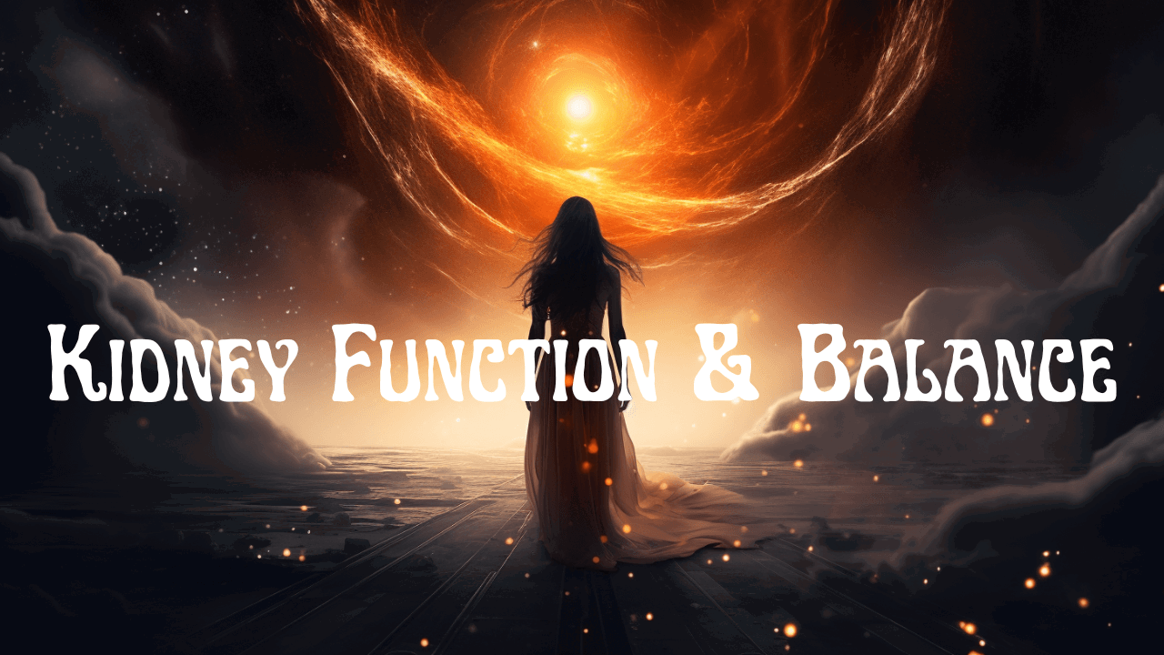 Kidney Function and Balance concept art