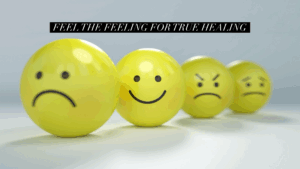 Four emoticons showing different emotions