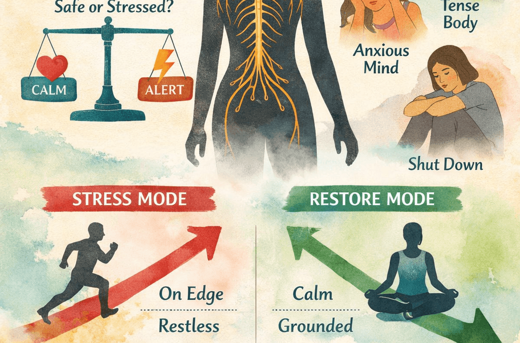 Infographic about the nervous system functions